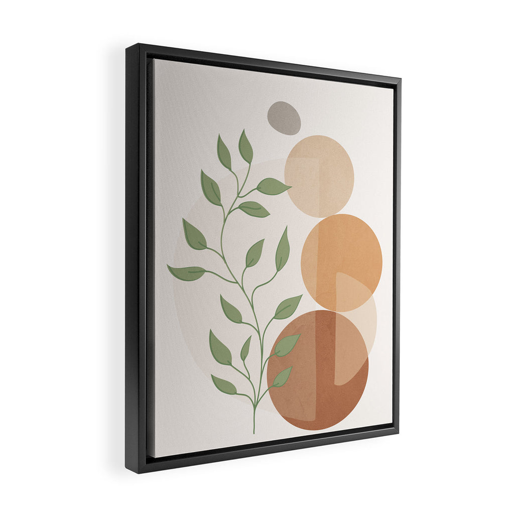 Abstract Rock Geometry 19 Framed Canvas Print Gallery Image 2