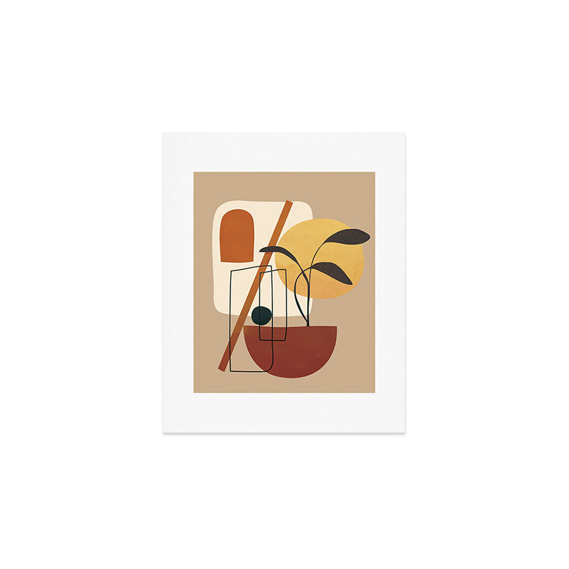 Abstract Shapes No 17 Art Print Gallery Image 1