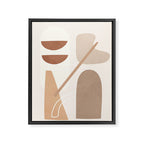 Abstract Shapes No 23 Framed Canvas Print Gallery Image 6