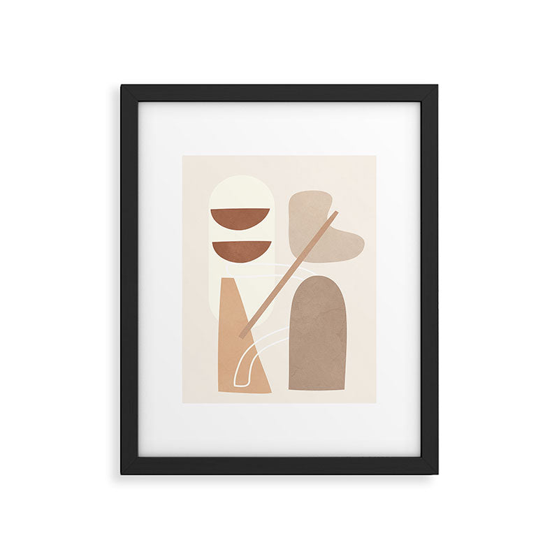 Abstract Shapes No 23 Framed Art Print Gallery Image 5