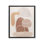 Abstract Shapes No 26 Framed Canvas Print Gallery Image 6