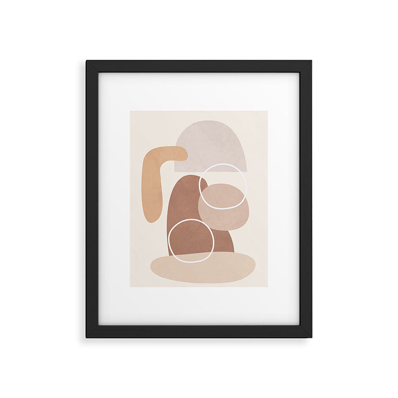 Abstract Shapes No 26 Framed Art Print Gallery Image 5