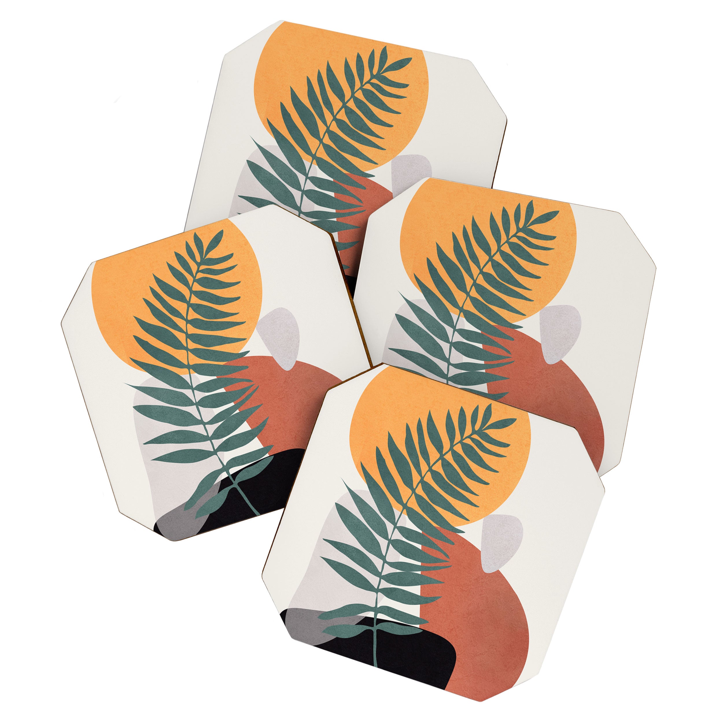 Abstract Shapes No.24 Coaster Gallery Image 1