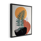 Abstract Shapes No.24 Framed Canvas Print Gallery Image 2