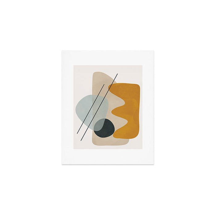 Abstract Shapes No27 Art Print Gallery Image 1