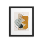 Abstract Shapes No27 Framed Art Print Gallery Image 5