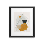 Abstract Shapes No.30 Framed Art Print Gallery Image 5