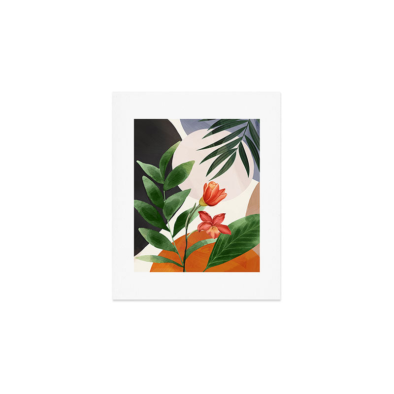 Abstract Tropical Art 12 Art Print Gallery Image 1