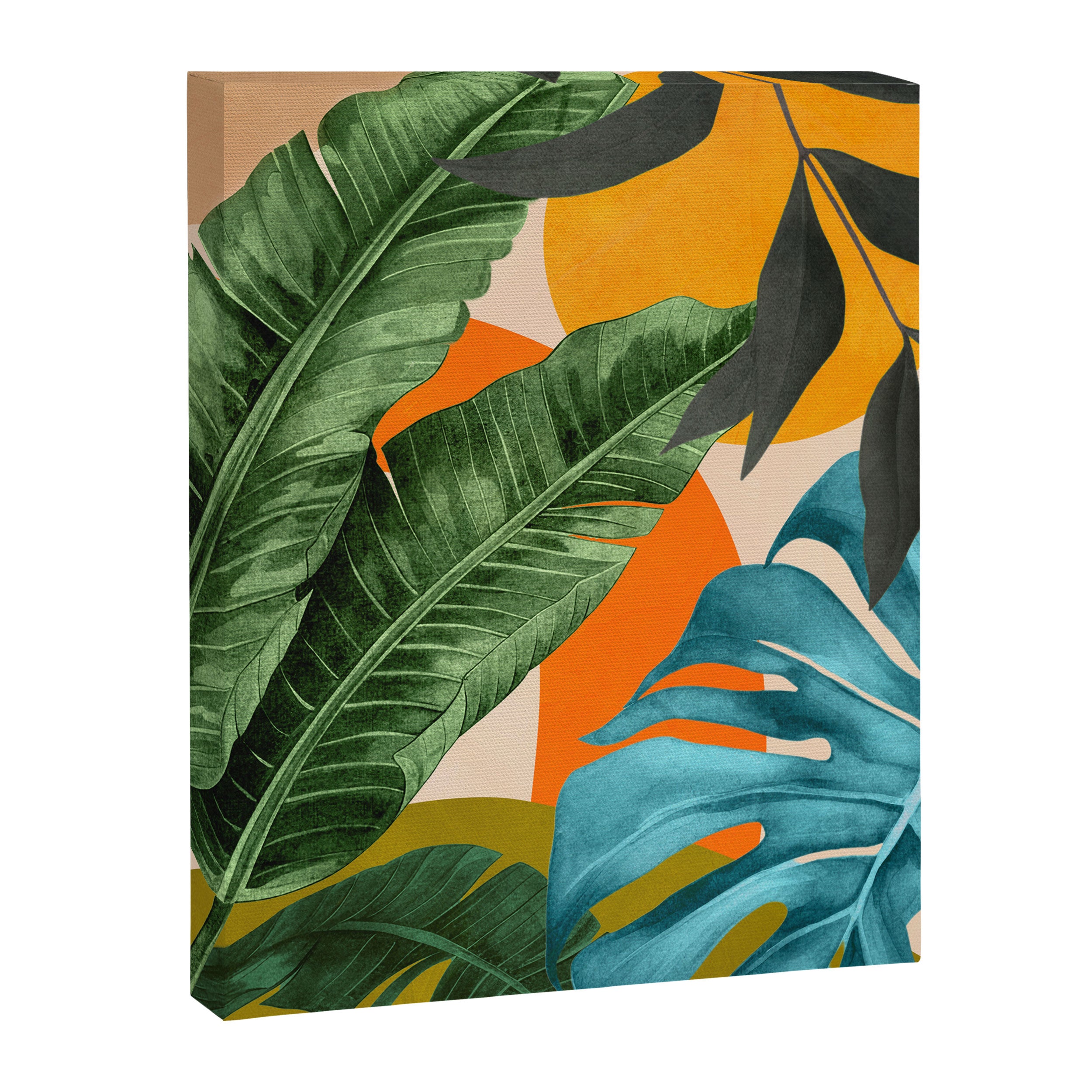 Abstract Tropical Art 15 Canvas Print Gallery Image 6