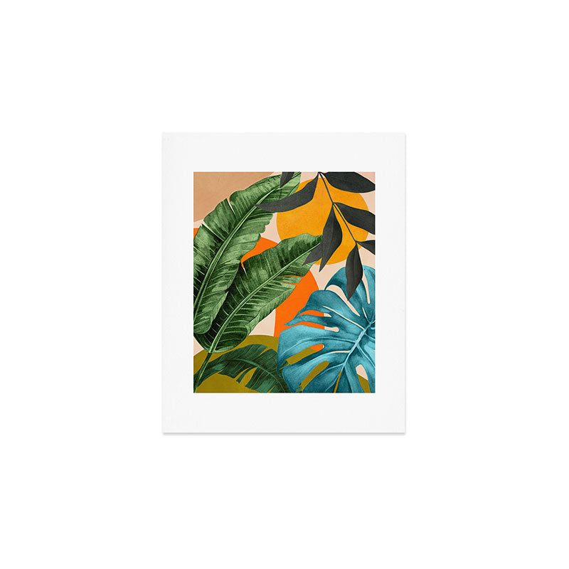Abstract Tropical Art 15 Art Print Gallery Image 1