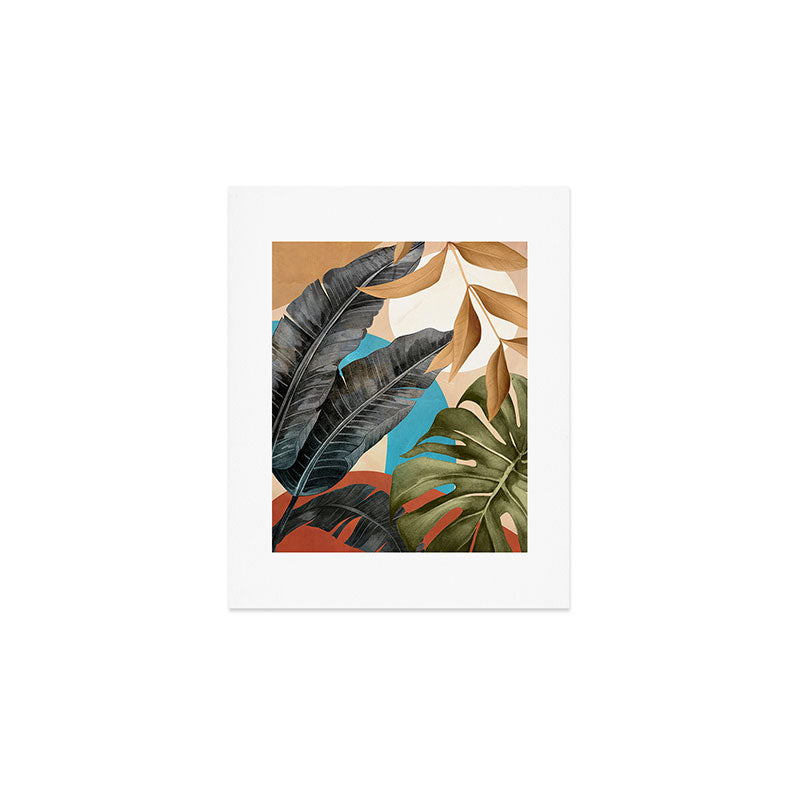 Abstract Tropical Art 16 Art Print Gallery Image 1