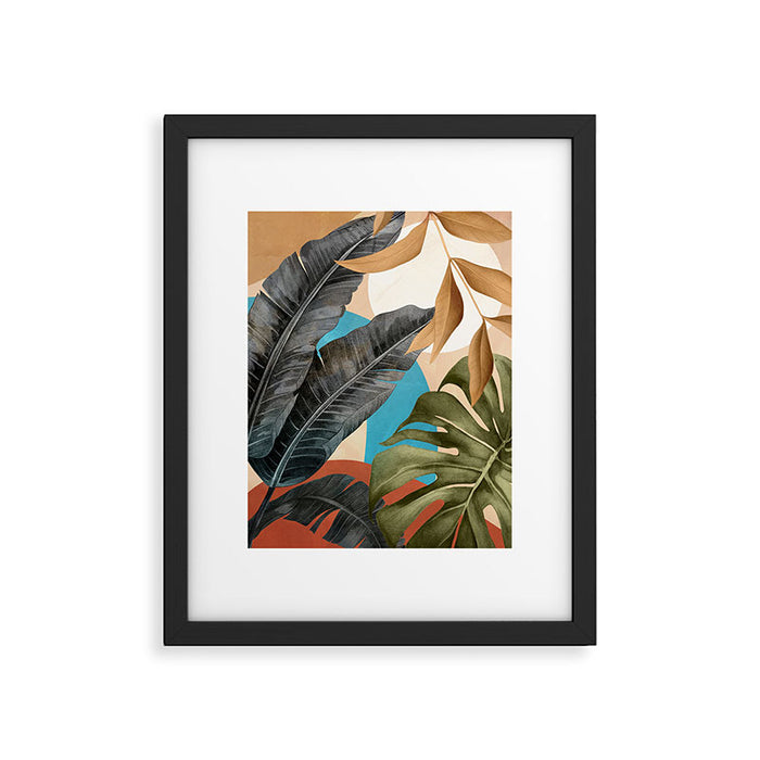 Abstract Tropical Art 16 Framed Art Print Gallery Image 1
