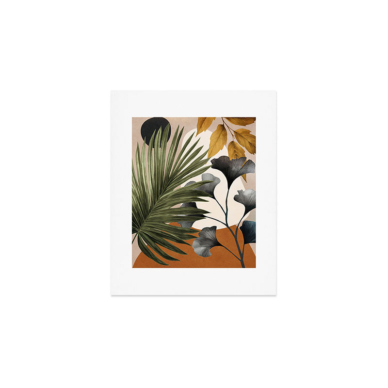 Abstract Tropical Art 17 Art Print Gallery Image 1