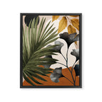 Abstract Tropical Art 17 Framed Canvas Print Gallery Image 6