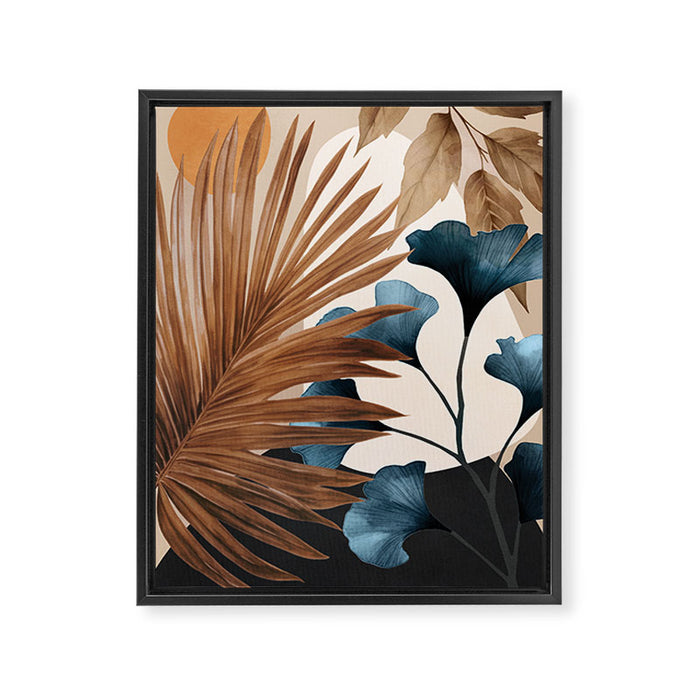 Abstract Tropical Art 18 Framed Canvas Print Gallery Image 1