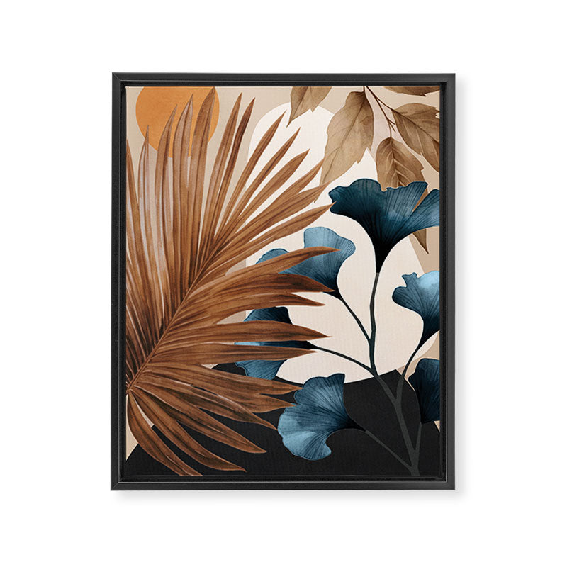Abstract Tropical Art 18 Framed Canvas Print Gallery Image 6