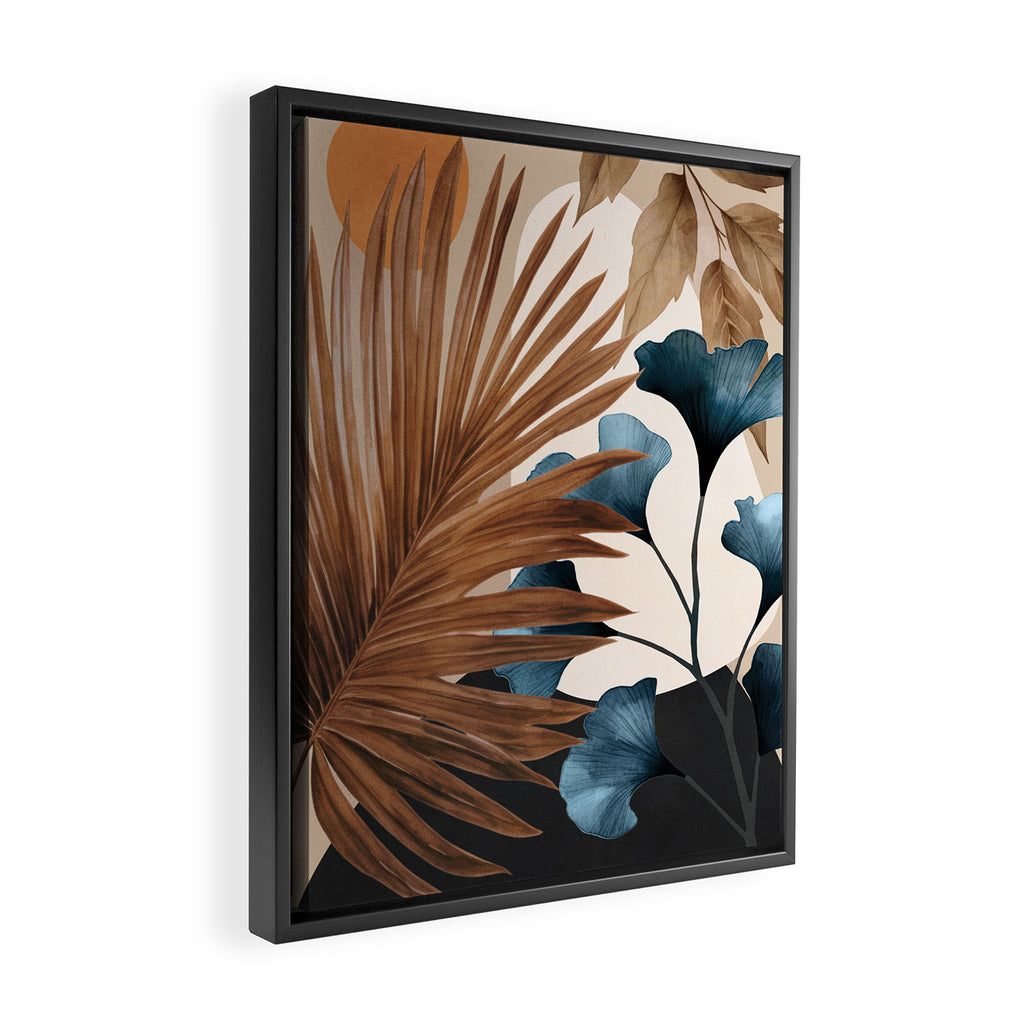 Abstract Tropical Art 18 Framed Canvas Print Gallery Image 2