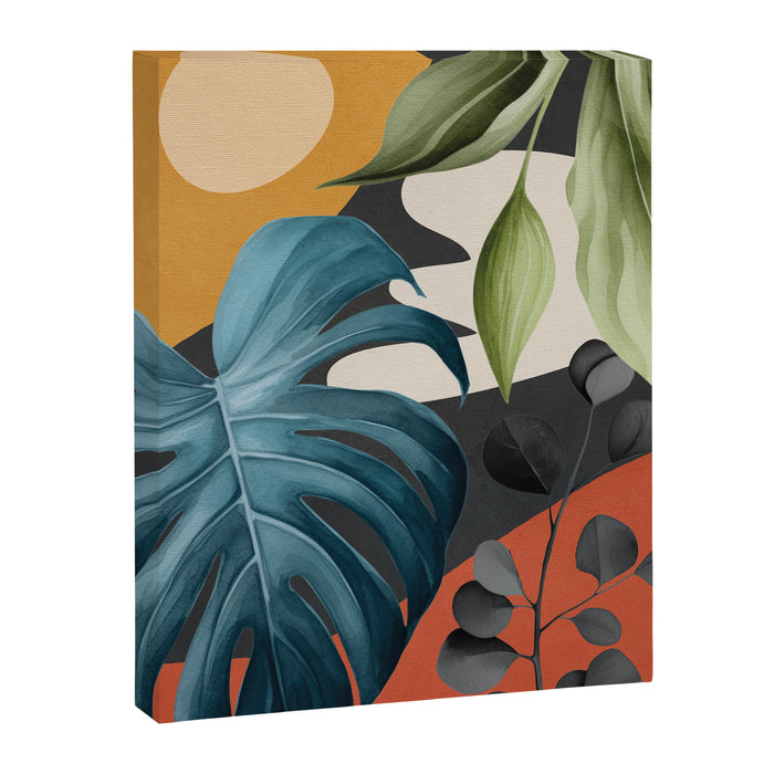Abstract Tropical Art 19 Canvas Print Gallery Image 1