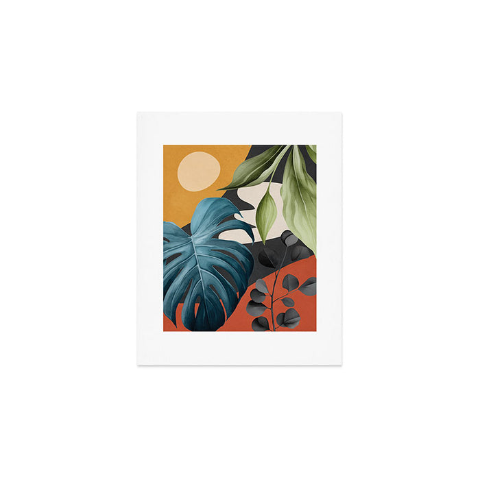 Abstract Tropical Art 19 Art Print Gallery Image 1