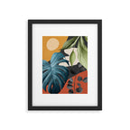 Abstract Tropical Art 19 Framed Art Print Gallery Image 5