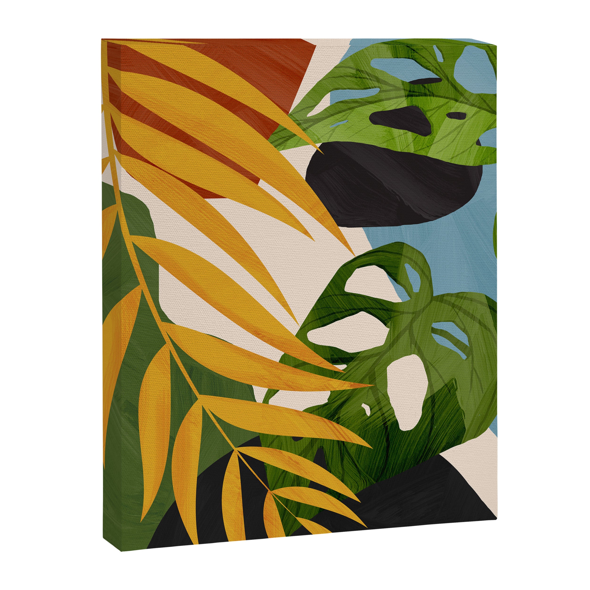Abstract Tropical Art 2 Canvas Print Gallery Image 6