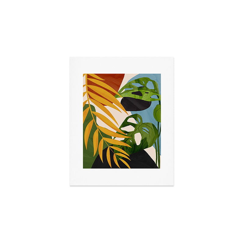 Abstract Tropical Art 2 Art Print Gallery Image 1