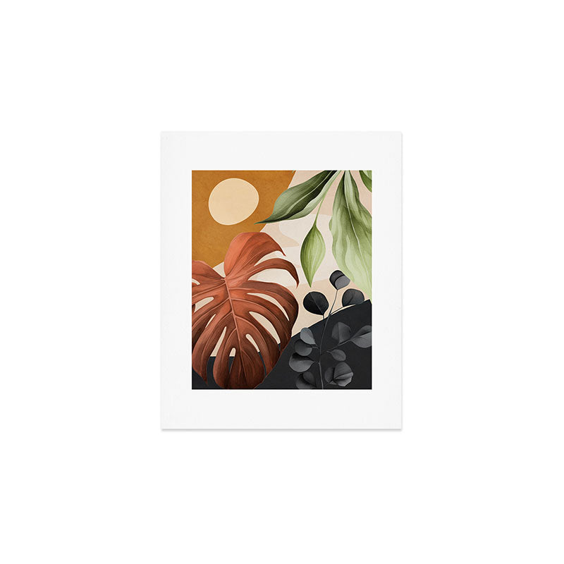Abstract Tropical Art 20 Art Print Gallery Image 1