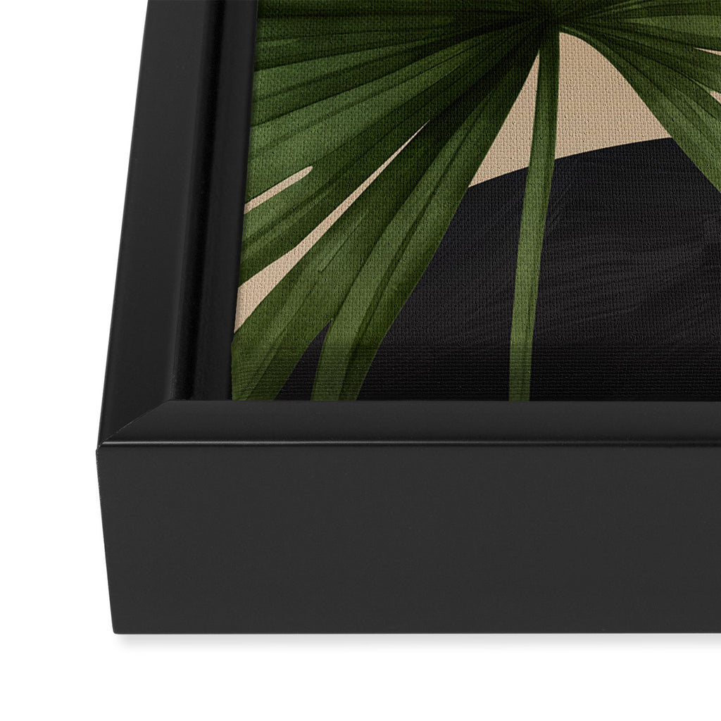 Abstract Tropical Art 21 Framed Canvas Print Gallery Image 3
