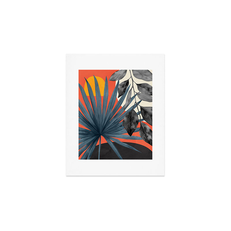 Abstract Tropical Art 22 Art Print Gallery Image 1