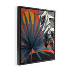Abstract Tropical Art 22 Framed Canvas Print Gallery Image 2