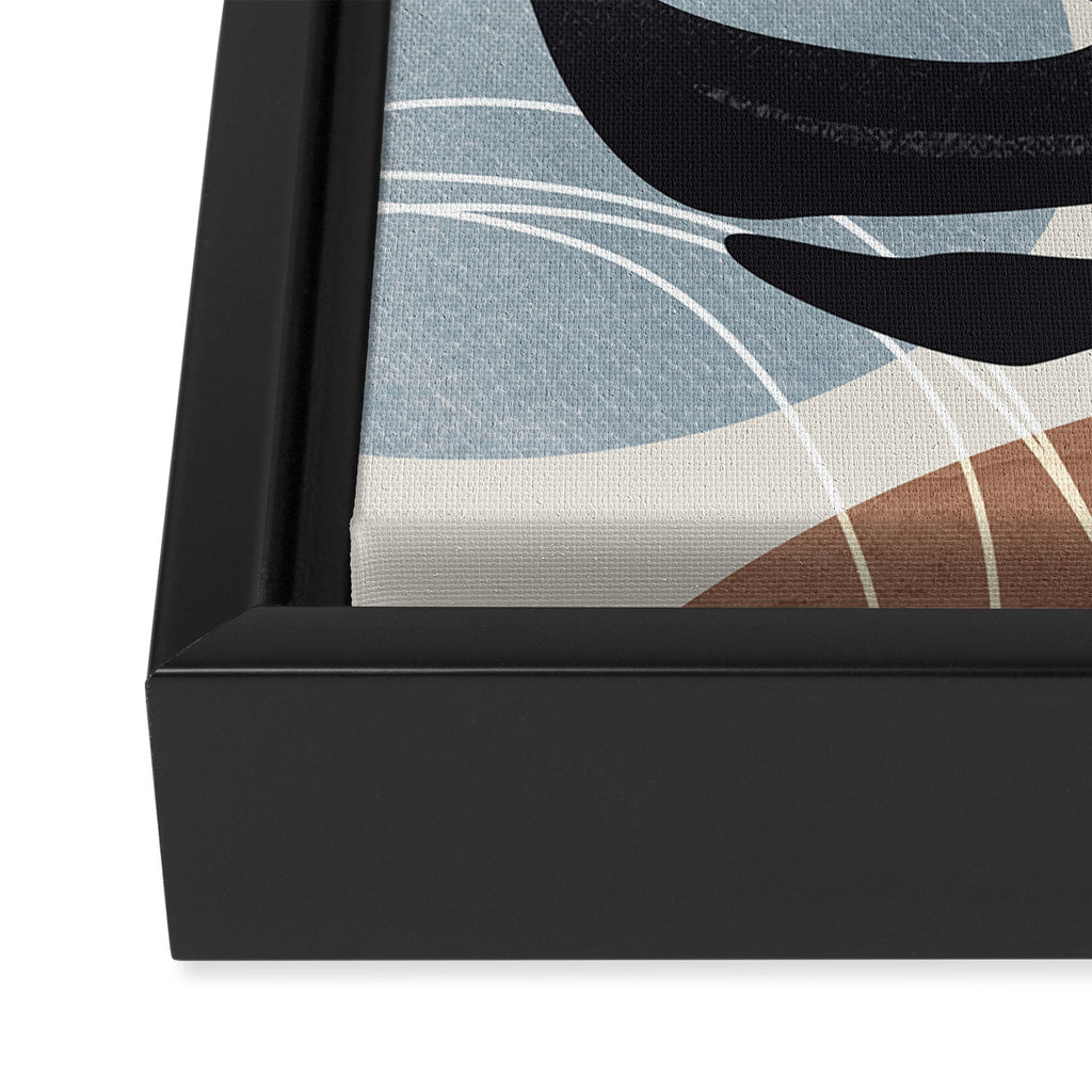 Abstract Tropical Art I Framed Canvas Print Gallery Image 3
