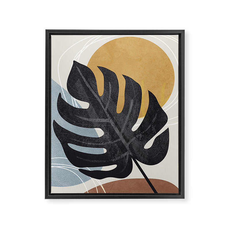 Abstract Tropical Art I Framed Canvas Print Gallery Image 6