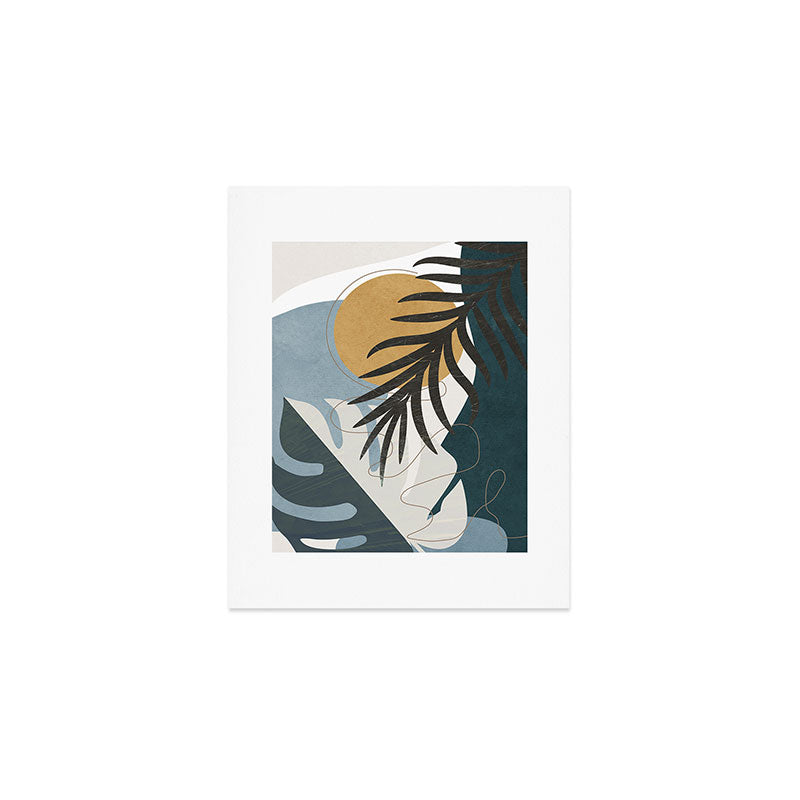 Abstract Tropical Art II Art Print Gallery Image 1