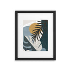 Abstract Tropical Art II Framed Art Print Gallery Image 5