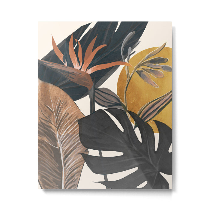 Abstract Tropical Art III Metal Print Gallery Image 1