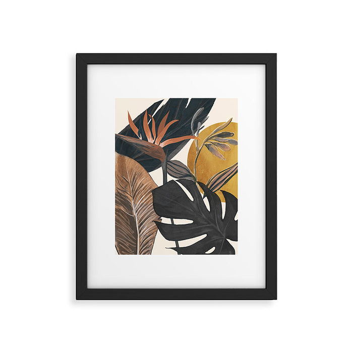 Abstract Tropical Art III Framed Art Print Gallery Image 1
