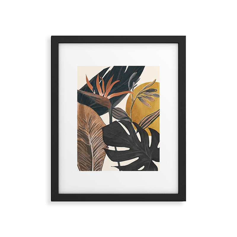 Abstract Tropical Art III Framed Art Print Gallery Image 5