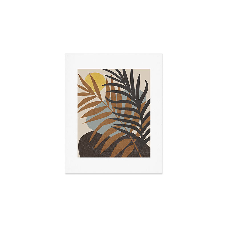 Abstract Tropical Art IV Art Print Gallery Image 1