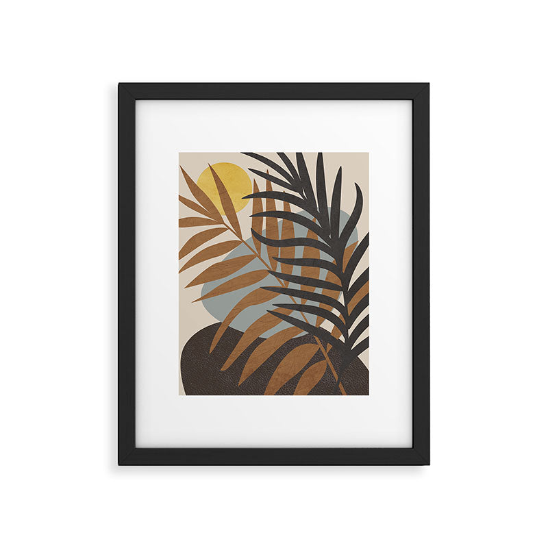 Abstract Tropical Art IV Framed Art Print Gallery Image 5