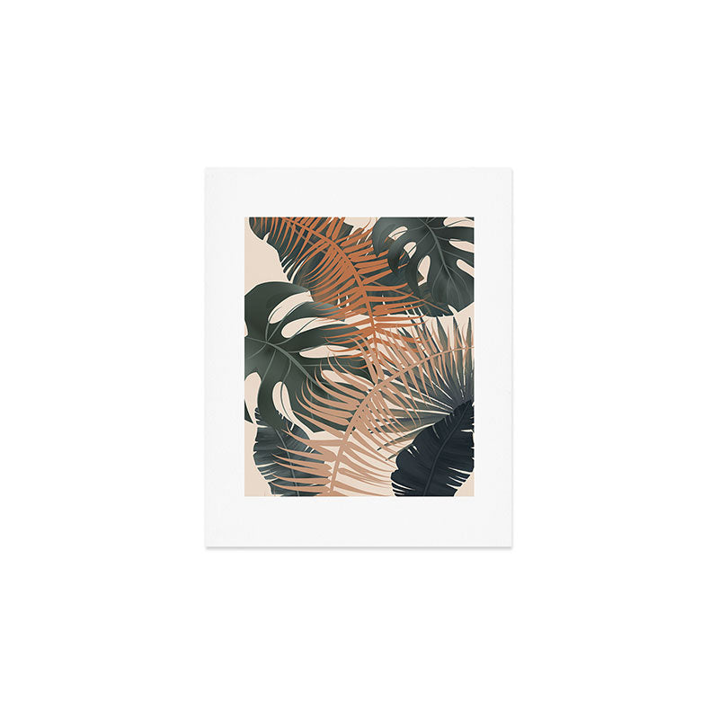 Abstract Tropical Art V Art Print Gallery Image 1
