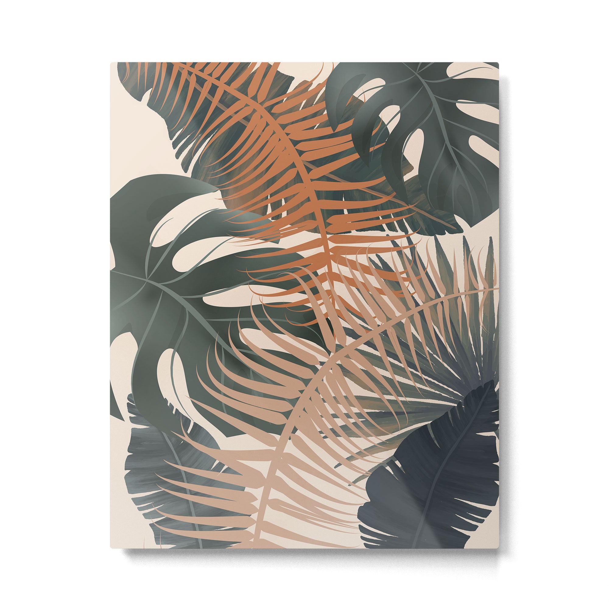 Abstract Tropical Art V Metal Print Gallery Image 4