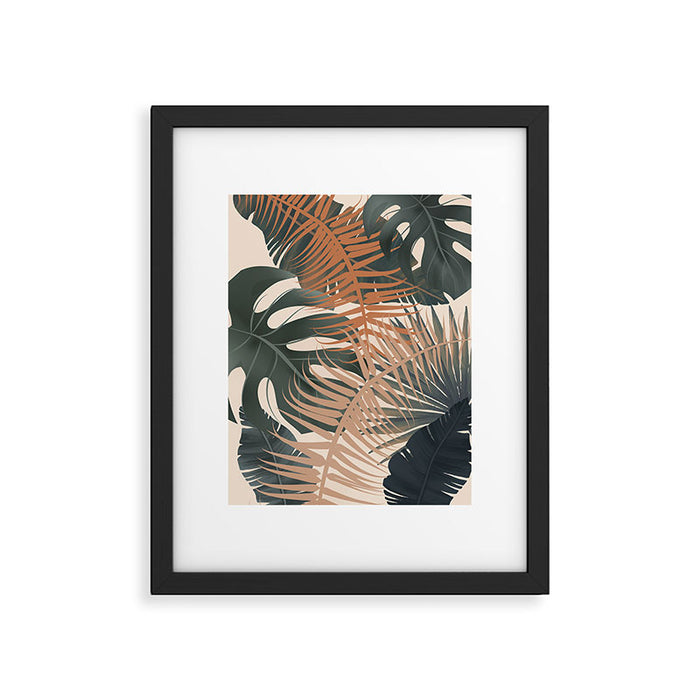 Abstract Tropical Art V Framed Art Print Gallery Image 1