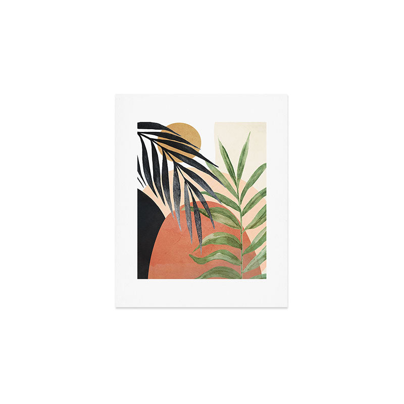 Abstract Tropical Art VI Art Print Gallery Image 1