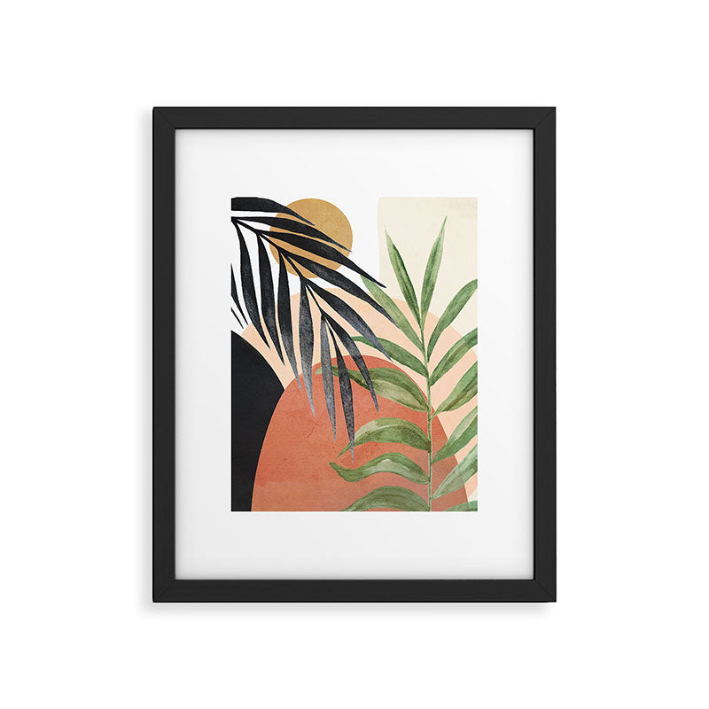 Abstract Tropical Art VI Framed Art Print Gallery Image 5
