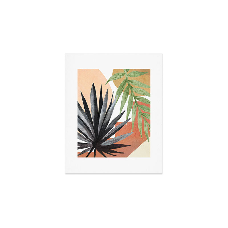 Abstract Tropical Art VII Art Print Gallery Image 1