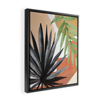Abstract Tropical Art VII Framed Canvas Print Gallery Image 2