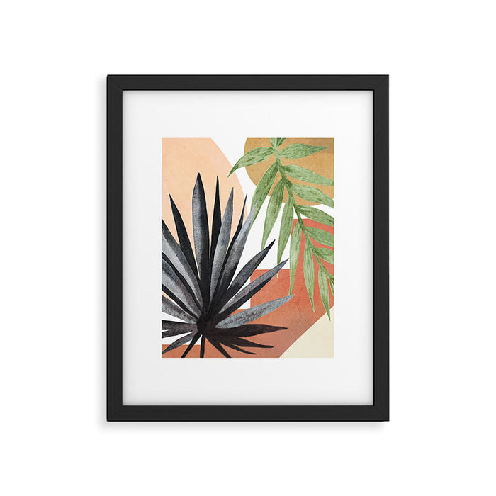 Abstract Tropical Art VII Framed Art Print Gallery Image 1