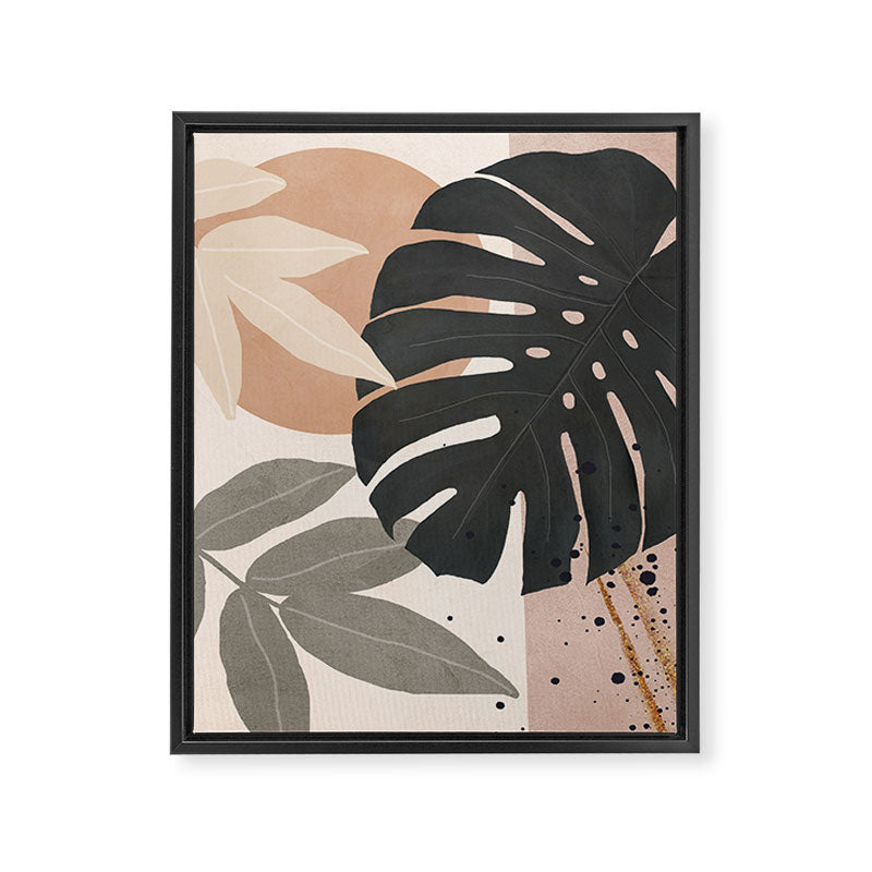 Abstract Tropical Art X Framed Canvas Print Gallery Image 8