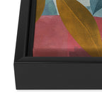 Abstract Tropical Art XIII Framed Canvas Print Gallery Image 3
