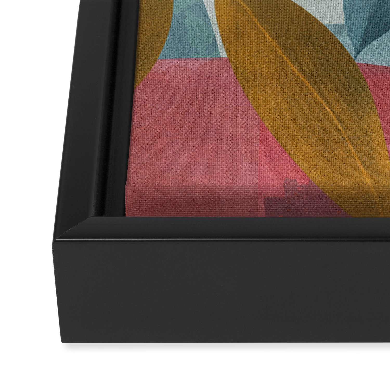 Abstract Tropical Art XIII Framed Canvas Print Gallery Image 3